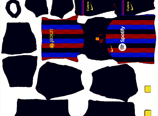 Kit Barca Dream League Soccer 2023 & Logo