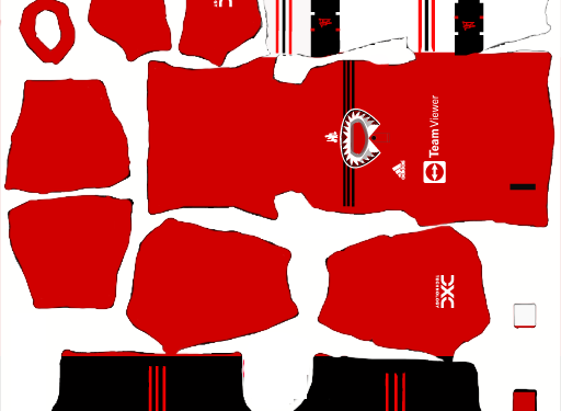 Kit Manchester United Dream League Soccer 2023 & Logo