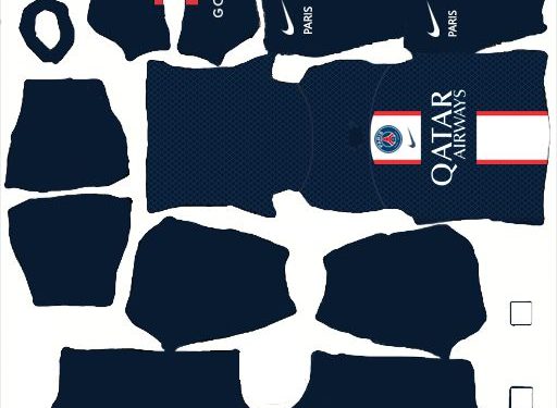 Kit PSG Dream League Soccer 2023 & Logo